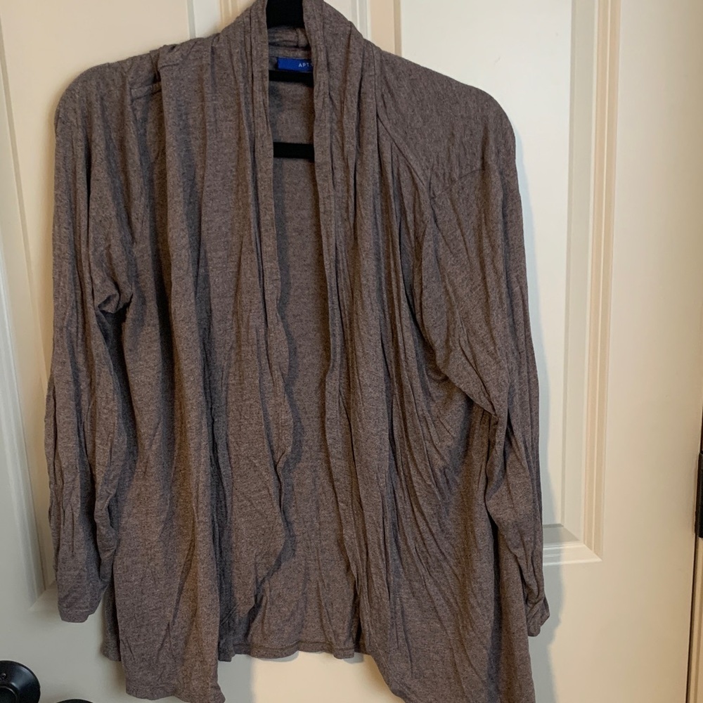 Apt. 9 Heather Gray Cardigan